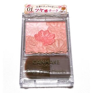 CANMAKE - キャンメイク(CANMAKE) グロウフルールチークス 01 ピーチフルール(6