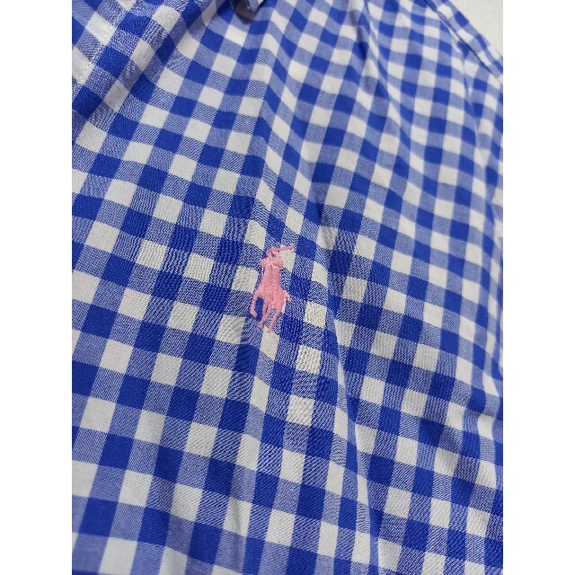 POLO RALPH LAUREN(ポロラルフローレン)のポロラルフローレン　半袖　シャツ　ギンガムチェック レディースのトップス(シャツ/ブラウス(半袖/袖なし))の商品写真