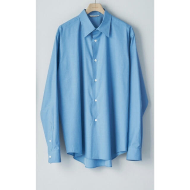 AURALEE 22aw ブルー シャツ オーラリー お歳暮 22360円 www.atre61.fr