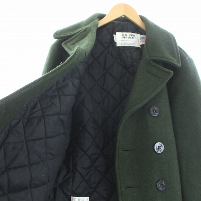 schott(ショット)のショット U.S.740N PEA JACKET ピーコート Pコート 40 L メンズのジャケット/アウター(ピーコート)の商品写真