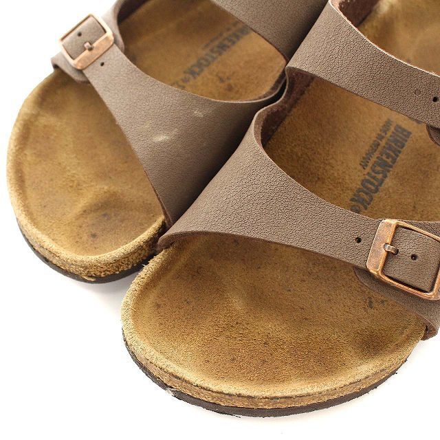 BIRKENSTOCK(ビルケンシュトック)のビルケンシュトック BIRKENSTOCK サンダル ミラノ 34 22 茶 レディースの靴/シューズ(サンダル)の商品写真