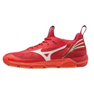 MIZUNO - ミズノ バレーボールシューズ 23.5センチ 未使用品赤 ...