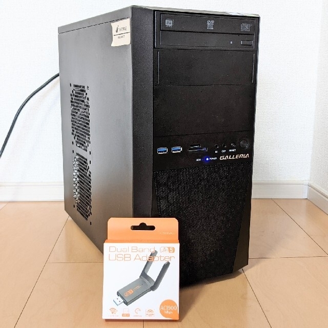 自作ゲーミングPC i5-8500/16GB/GTX1060/SSD/HDD
