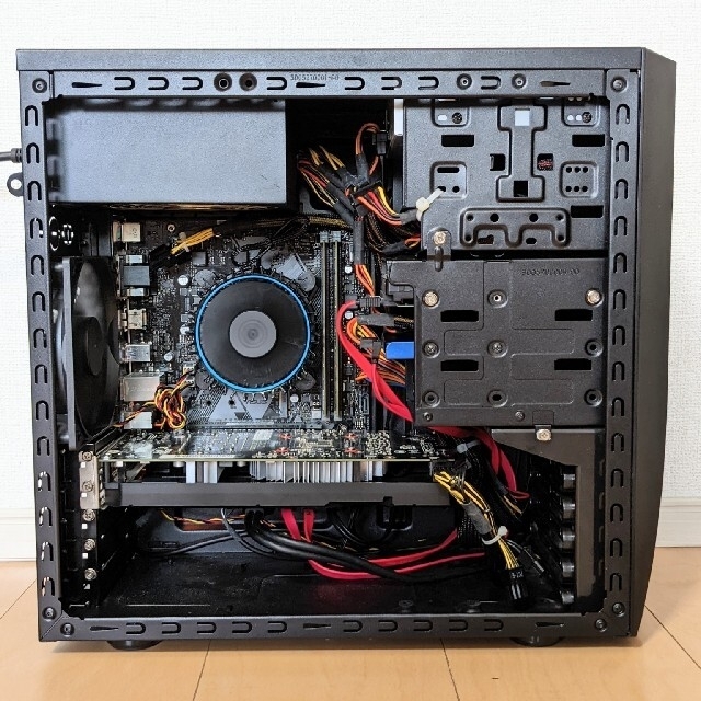 自作ゲーミングPC i5-8500/16GB/GTX1060/SSD/HDD
