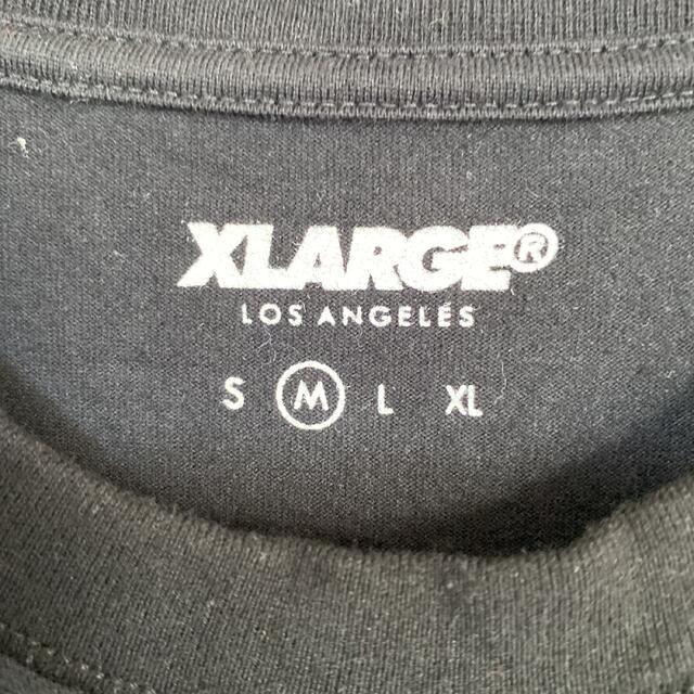 XLARGE(エクストララージ)の【大人気デザイン】美品　xlarge エクストララージ　ブランコガール　ブラック メンズのトップス(Tシャツ/カットソー(半袖/袖なし))の商品写真