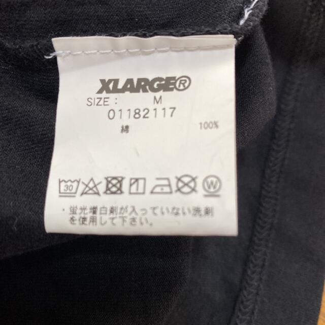 XLARGE(エクストララージ)の【大人気デザイン】美品　xlarge エクストララージ　ブランコガール　ブラック メンズのトップス(Tシャツ/カットソー(半袖/袖なし))の商品写真