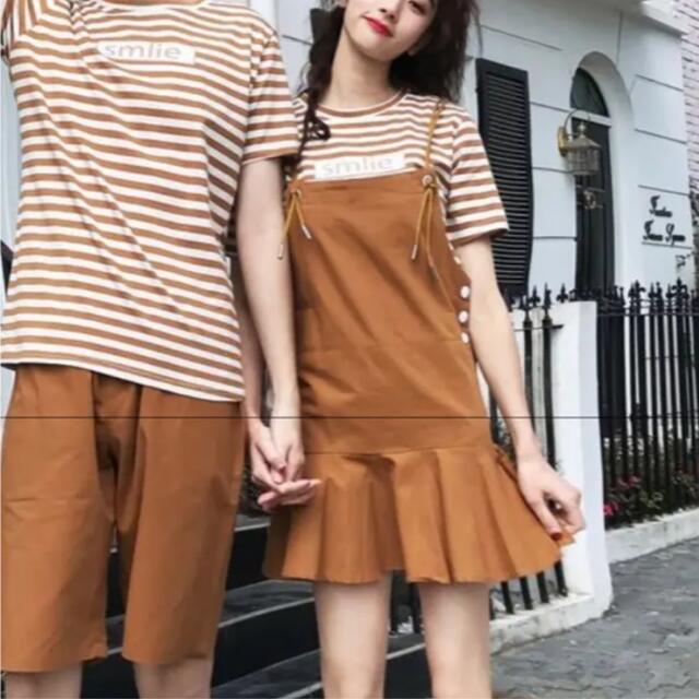 オーバーオール　サロペット　ワンピース　韓国　夏服 レディースのパンツ(サロペット/オーバーオール)の商品写真