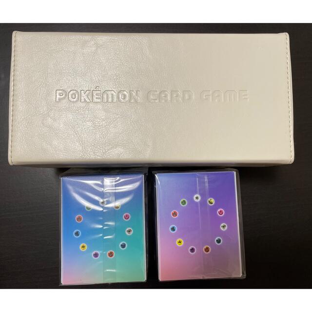 ポケモンカードゲーム　ハイクラスロングカードボックス　ホワイト　カードボックス