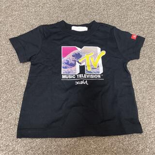 エックスガールステージス(X-girl Stages)のX-girl  Tシャツ  100㎝ (Tシャツ/カットソー)