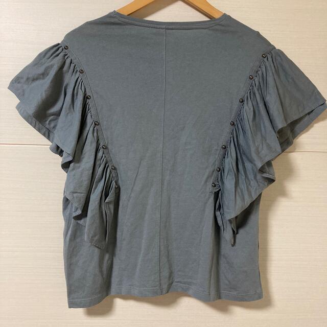 ZARA(ザラ)のZARA カットソー グレー レディースのトップス(カットソー(長袖/七分))の商品写真