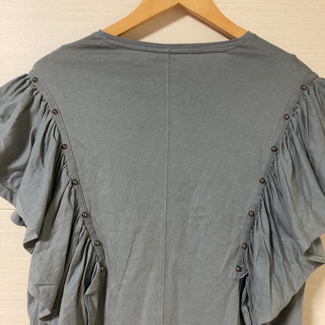 ZARA(ザラ)のZARA カットソー グレー レディースのトップス(カットソー(長袖/七分))の商品写真