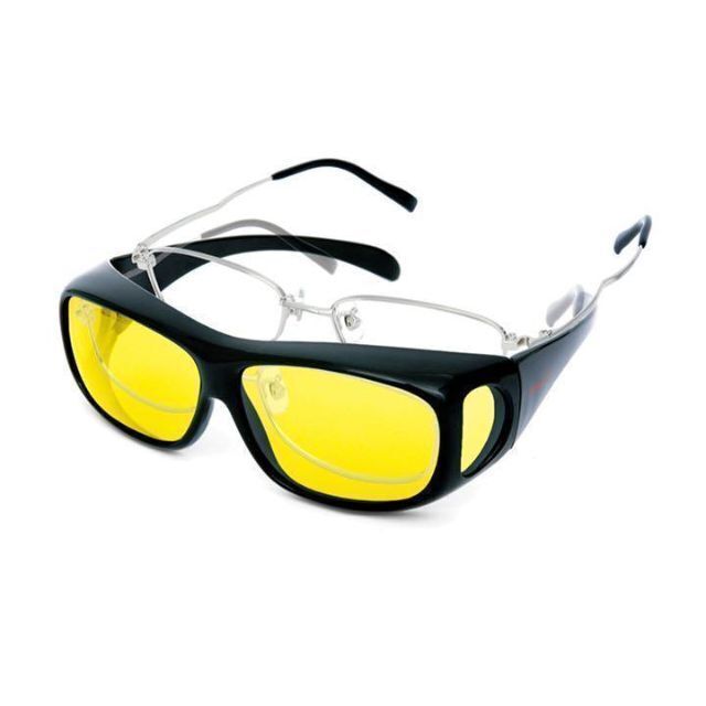 オーバーサングラス　偏光レンズ UVカット 花粉 飛沫 対策 メガネの上 スポーツ/アウトドアのアウトドア(その他)の商品写真