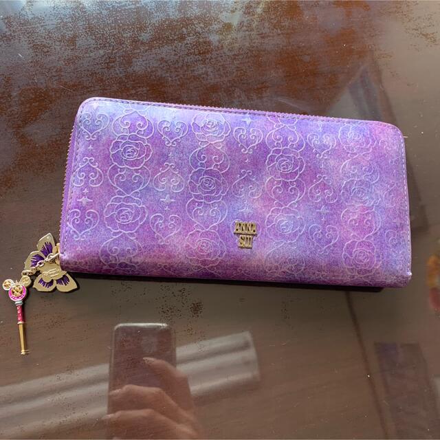 ANNA SUI　未使用がま口????折り財布　セルパンシリーズ