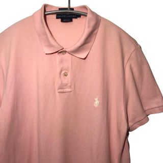 ラルフローレン(Ralph Lauren)の【希少】ラルフローレン Ralph ポロシャツ S ピンク ヴィンテージ 古着(ポロシャツ)