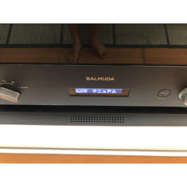 BALMUDA - 【ジャンク】バルミューダ オーブンレンジK04A-BKの通販 by チャチャ's shop｜バルミューダならラクマ