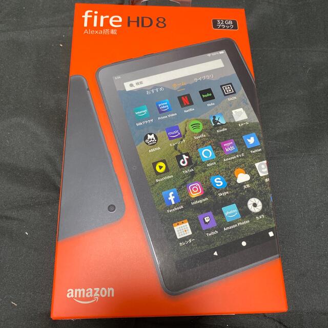 Fire HD 8 タブレット ブラック (8インチHD) 32GB