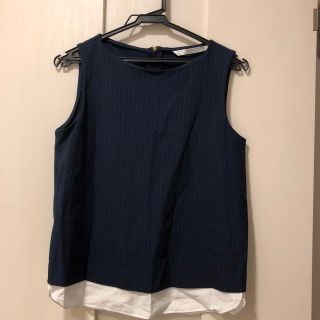 ザラ(ZARA)のZARA ノースリーブ　(シャツ/ブラウス(半袖/袖なし))