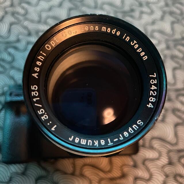 SONY(ソニー)のSuper Takumar 135 mm f3.5 m42マウント スマホ/家電/カメラのカメラ(レンズ(単焦点))の商品写真