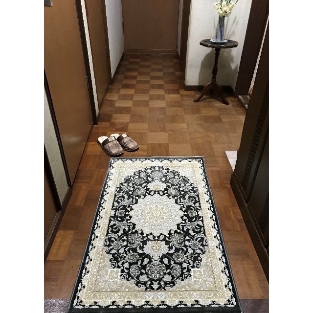 専用！高品質！高密度、立体柄！本場イラン産 絨毯！60×90cm‐21001 4