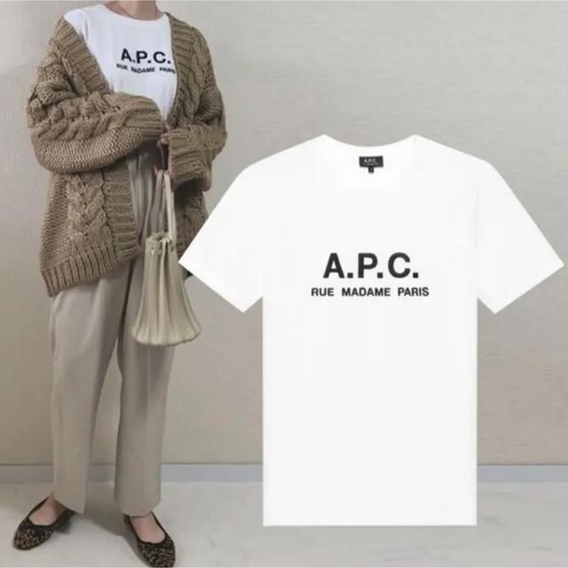 アーペーセーAPC 刺繍Tシャツ　Mのサムネイル