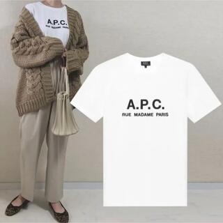 アーペーセー(A.P.C)のアーペーセーAPC 刺繍Tシャツ　M(Tシャツ/カットソー(半袖/袖なし))