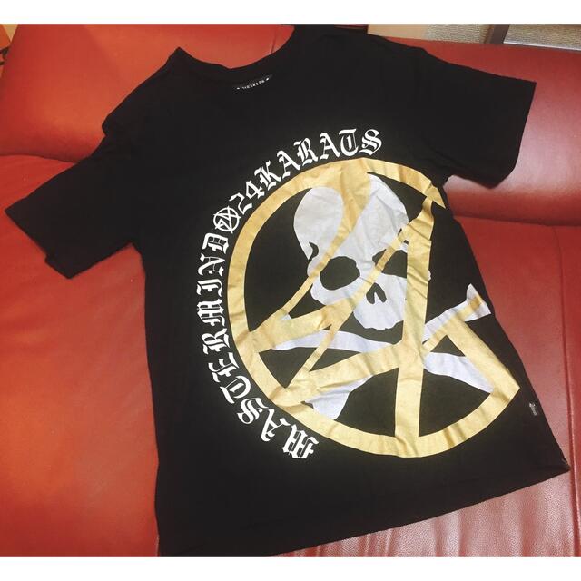 mastermind JAPAN(マスターマインドジャパン)の【激レア】24karats × mastar mind ドクロ プリント【美品】 メンズのトップス(Tシャツ/カットソー(半袖/袖なし))の商品写真