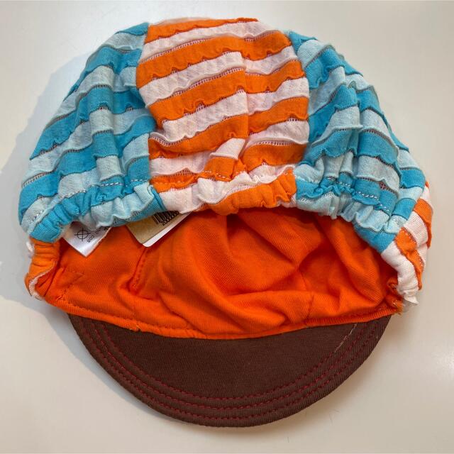 BOOFOOWOO(ブーフーウー)の《新品》定価2,900円　ブーフーウー　帽子　カラフル　ポンポン　ベビー キッズ/ベビー/マタニティのこども用ファッション小物(帽子)の商品写真