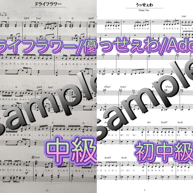 ピアノ楽譜 12曲 楽器のスコア/楽譜(ポピュラー)の商品写真