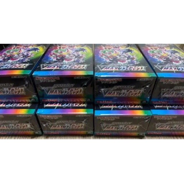 店舗良い ポケモンカード シュリンク付き 8BOX VMAXクライマックス Box