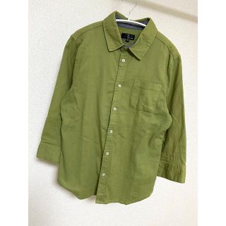 ZIP FIVE  ストレッチ 7分袖 パナマシャツ L(シャツ)