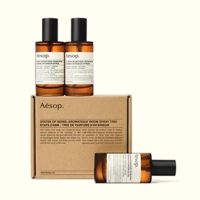 Aesop イソップ ステートオブビーイング アロマティックルームスプレー トリ