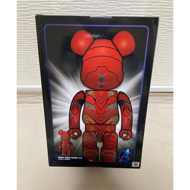 BE@RBRICK IRON MAN MARK 50 100％ & 400％