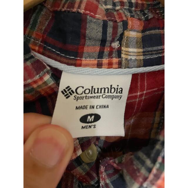 Columbia(コロンビア)のColumbia コロンビア　パッチワークシャツ　メンズM メンズのトップス(シャツ)の商品写真