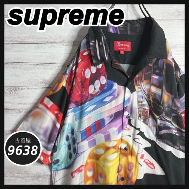 supreme サイコロシャツ