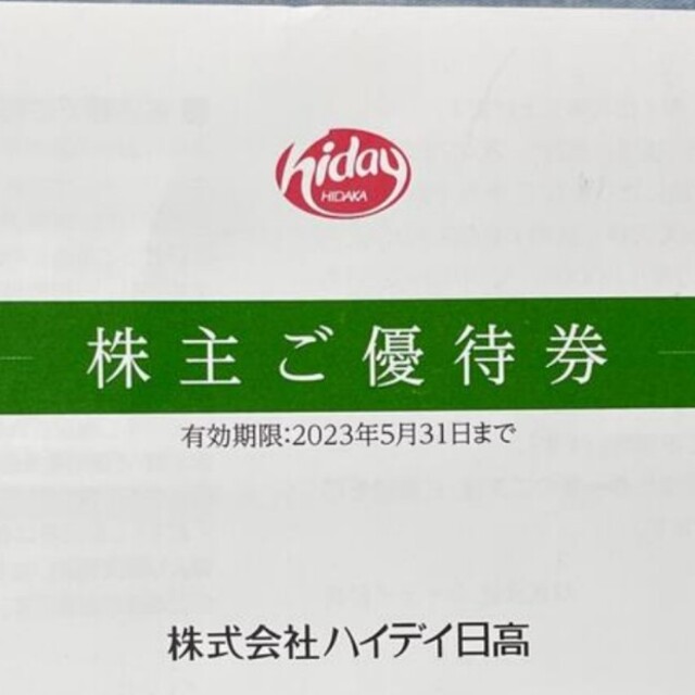 ハイデイ日高 日高屋 株主優待 10000円分 - レストラン/食事券