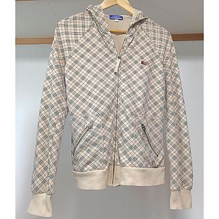 バーバリー(BURBERRY)のBurberry♡チェックパーカー 38(パーカー)