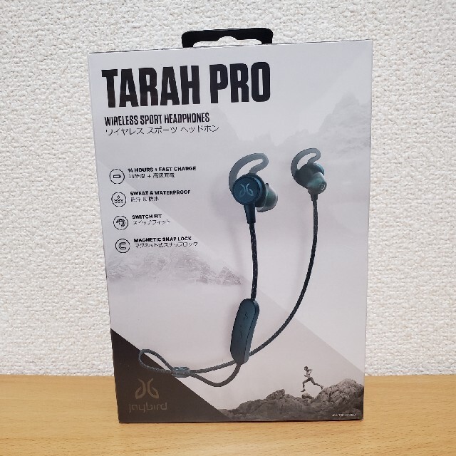 jaybird TARAH PRO ワイヤレス スポーツ ヘッドホン ミネラル青