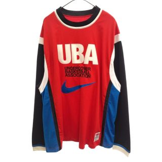 ナイキ(NIKE)のNIKE ナイキ ×UNDERCOVER 22SS Long Sleeve Shooting Top×アンダーカバー ロングスリーブシューティングトップ ゲームシャツ レッド CZ4701-611(Tシャツ/カットソー(七分/長袖))