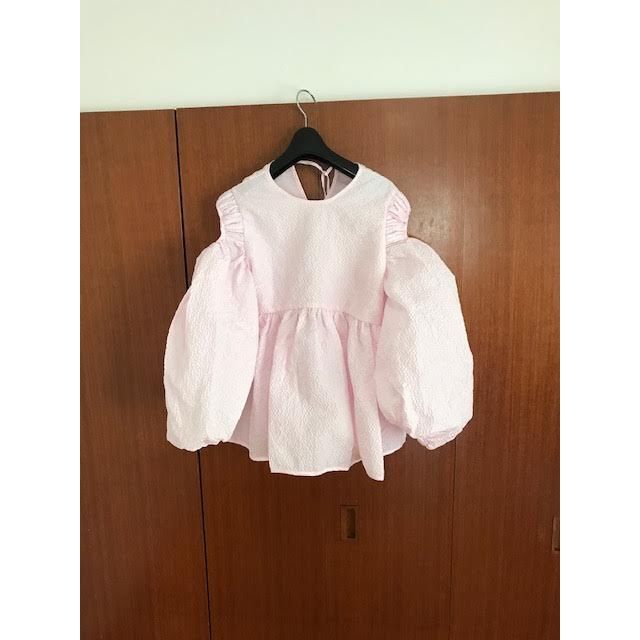 CECILIE BAHNSEN パフスリーブ ブラウス 定価13万2000円 | www
