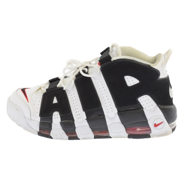 NIKE ナイキ AIR MORE UPTEMPO ZEBRA エアモアアップテンポ ゼブラ ハイカットスニーカー ホワイト×ブラック 414962-105