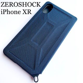 エレコム(ELECOM)のiPhone XR用ケース★ZEROSHOCK★四角エアクッション磁石★カモフラ(iPhoneケース)