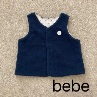 ベベ(BeBe)のbebe reduction リバーシブルベスト60〜80cm(ジャケット/コート)