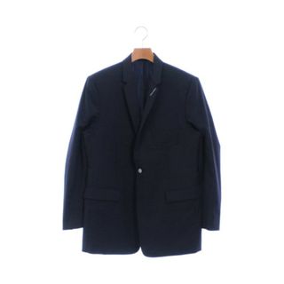 ディオールオム(DIOR HOMME)のDior Homme ディオールオム テーラードジャケット 50(XL位) 紺 【古着】【中古】(テーラードジャケット)