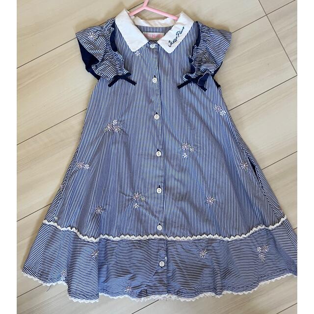 mezzo piano(メゾピアノ)のmezzo piano ワンピース キッズ/ベビー/マタニティのキッズ服女の子用(90cm~)(ワンピース)の商品写真