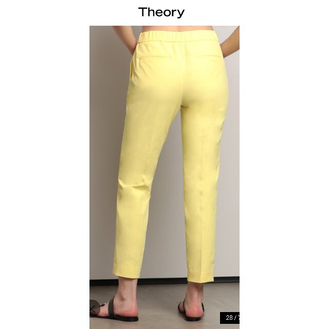 Theory luxe - 値下げ 新品未使用 今期 22SS THEORY LUXE クロップド ...