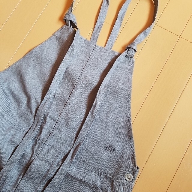 新品 Drawer サロペット グレー デニム