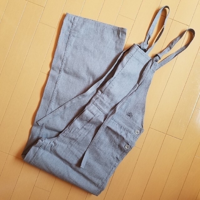 新品 Drawer サロペット グレー デニム