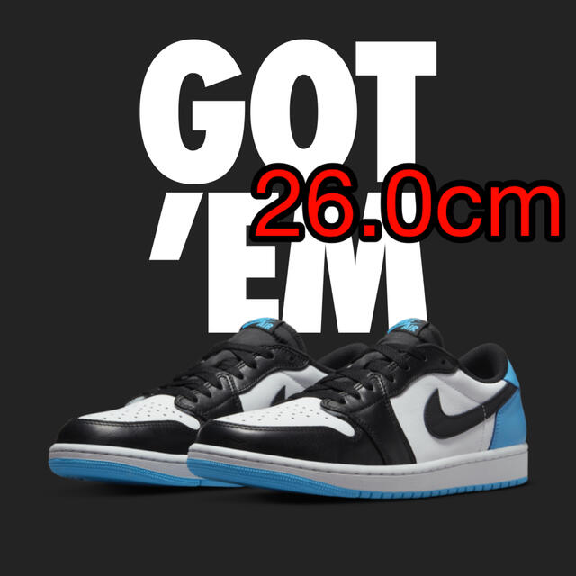 Nike Air Jordan 1 Low OG UNC