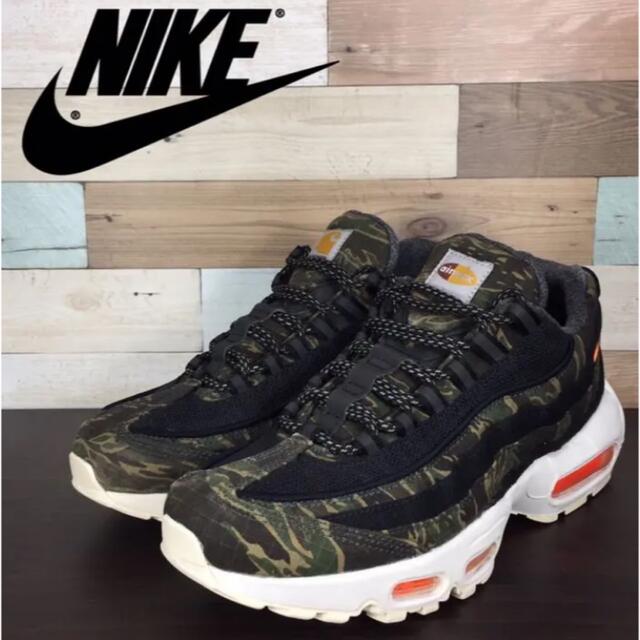 スニーカー NIKE AIR MAX 95 × CARHARTT WIP 26cm 注目ブランド