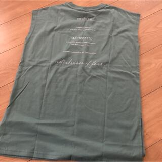 ハニーズ(HONEYS)の新品 ハニーズ バックロゴTシャツ グリーン(Tシャツ(半袖/袖なし))
